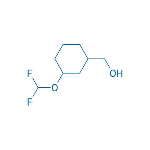 (3-(Difluoromethoxy)cyclohexyl)methanol 250mg