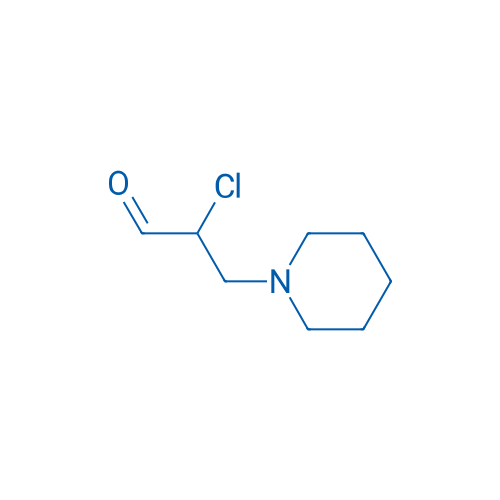 2-Chloro-3-(piperidin-1-yl)propanal 1g
