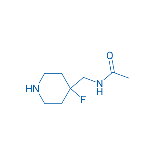 N-((4-Fluoropiperidin-4-yl)methyl)acetamide 1g
