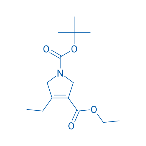 1-(tert-Butyl) 3-ethyl 4-ethyl-2,5-dihydro-1H-pyrrole-1,3-dicarboxylate 1g