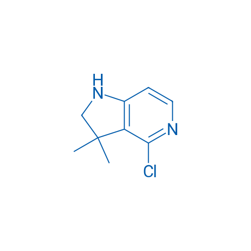 4-Chloro-3,3-dimethyl-2,3-dihydro-1H-pyrrolo[3,2-c]pyridine 1g