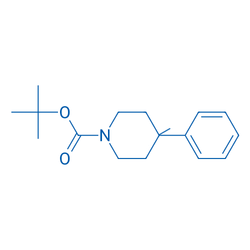 tert-Butyl 4-methyl-4-phenylpiperidine-1-carboxylate 250mg