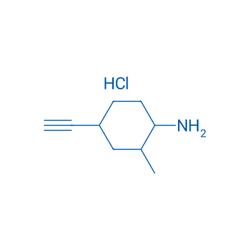 4-Ethynyl-2-methylcyclohexan-1-amine hydrochloride 1g