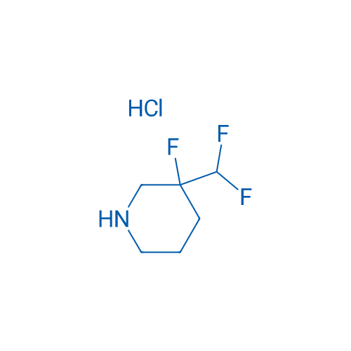 3-(Difluoromethyl)-3-fluoropiperidine hydrochloride 100mg