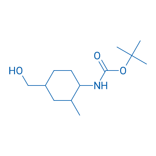 tert-Butyl (4-(hydroxymethyl)-2-methylcyclohexyl)carbamate 250mg