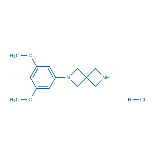 2-(3,5-Dimethoxyphenyl)-2,6-diazaspiro[3.3]heptane hydrochloride 100mg