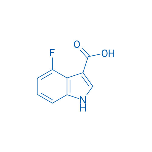 4-Fluoro-1H-indole-3-carboxylic acid 250mg