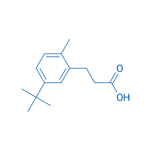 3-(5-(tert-Butyl)-2-methylphenyl)propanoic acid 1g