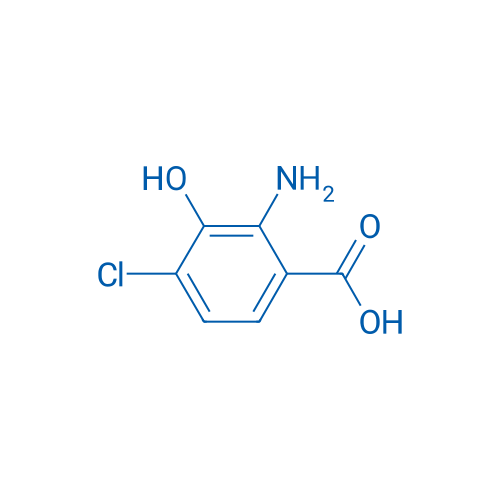2-Amino-4-chloro-3-hydroxybenzoic acid 100mg