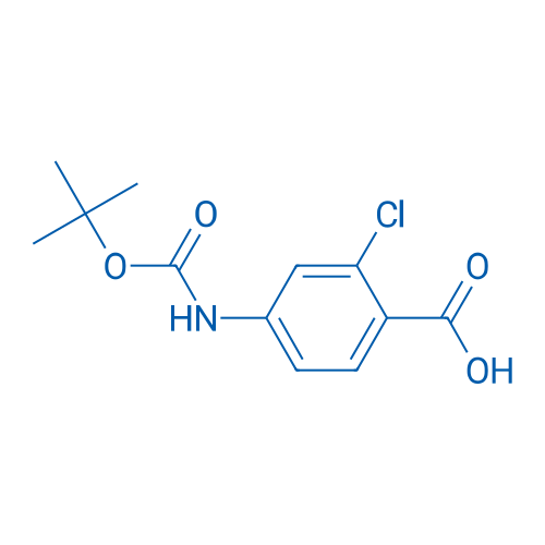 4-((tert-Butoxycarbonyl)amino)-2-chlorobenzoic acid 5g