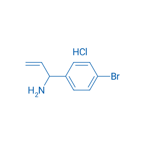 1-(4-Bromophenyl)prop-2-en-1-amine hydrochloride 250mg