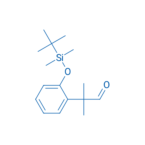 2-(2-((tert-Butyldimethylsilyl)oxy)phenyl)-2-methylpropanal 1g