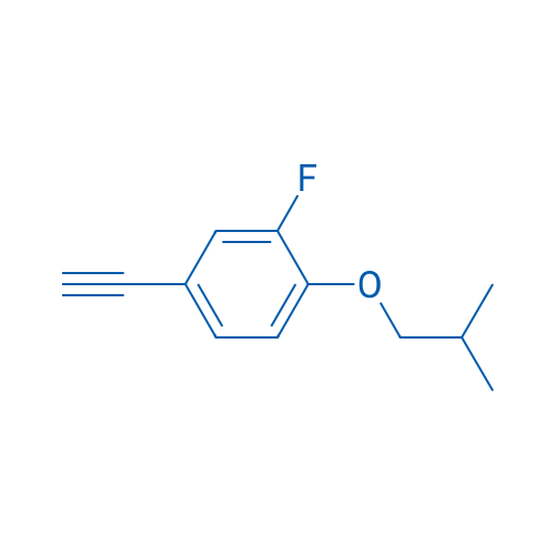 4-Ethynyl-2-fluoro-1-isobutoxybenzene 1g