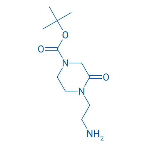 tert-Butyl 4-(2-aminoethyl)-3-oxopiperazine-1-carboxylate 5g