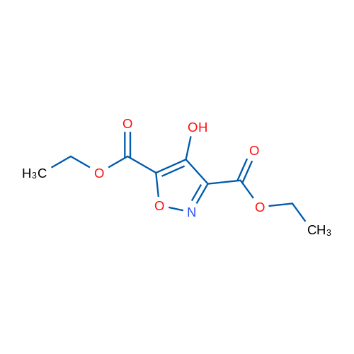 Diethyl 4-hydroxyisoxazole-3,5-dicarboxylate 1g