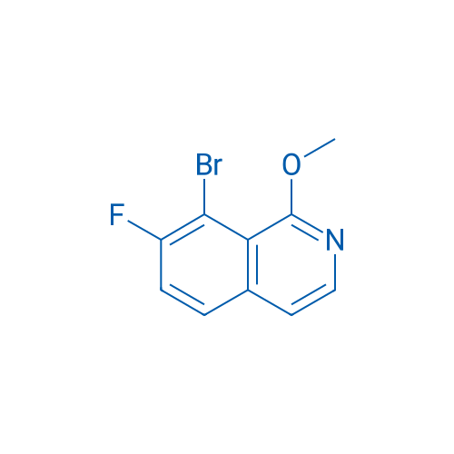 8-Bromo-7-fluoro-1-methoxyisoquinoline 1g