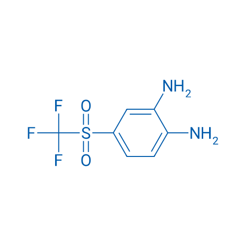 4-((Trifluoromethyl)sulfonyl)benzene-1,2-diamine 250mg