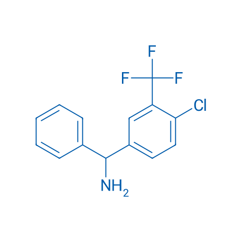 (4-Chloro-3-(trifluoromethyl)phenyl)(phenyl)methanamine 1g