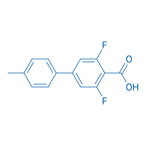 3,5-Difluoro-4'-methyl-[1,1'-biphenyl]-4-carboxylic acid 250mg
