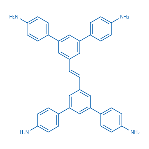 (E)-5',5''''-(Ethene-1,2-diyl)bis(([1,1':3',1''-terphenyl]-4,4''-diamine)) 1g