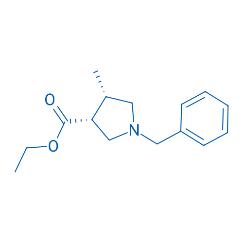 (3R,4S)-Ethyl 1-benzyl-4-methylpyrrolidine-3-carboxylate 1g