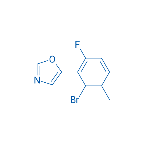 5-(2-Bromo-6-fluoro-3-methylphenyl)oxazole 10g