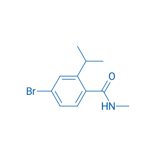 4-Bromo-2-isopropyl-N-methylbenzamide 250mg