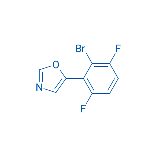 5-(2-Bromo-3,6-difluorophenyl)oxazole 1g