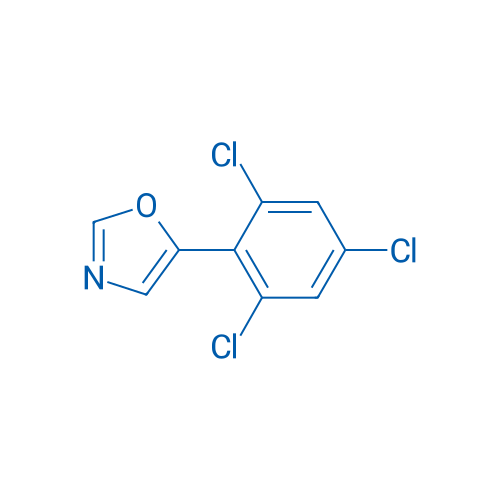 5-(2,4,6-Trichlorophenyl)oxazole 250mg