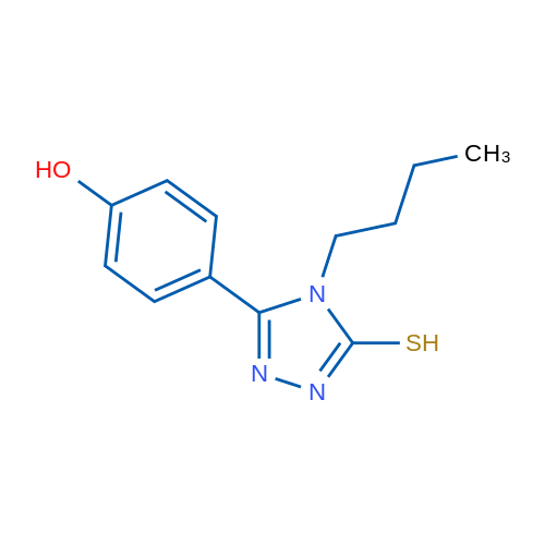 4-(4-Butyl-5-mercapto-4H-1,2,4-triazol-3-yl)phenol 1g
