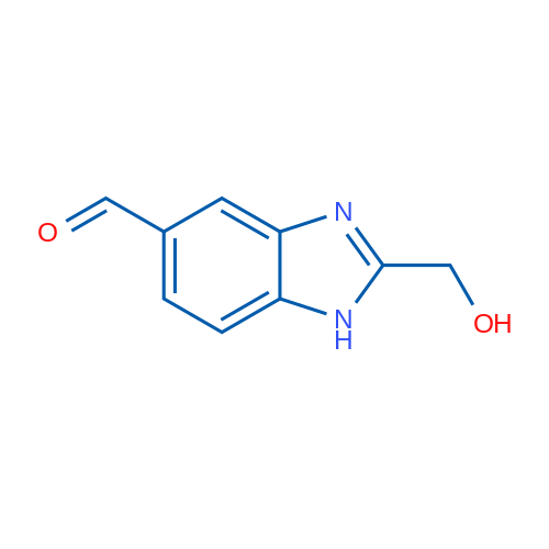 2-(Hydroxymethyl)-1H-benzo[d]imidazole-5-carbaldehyde 1g
