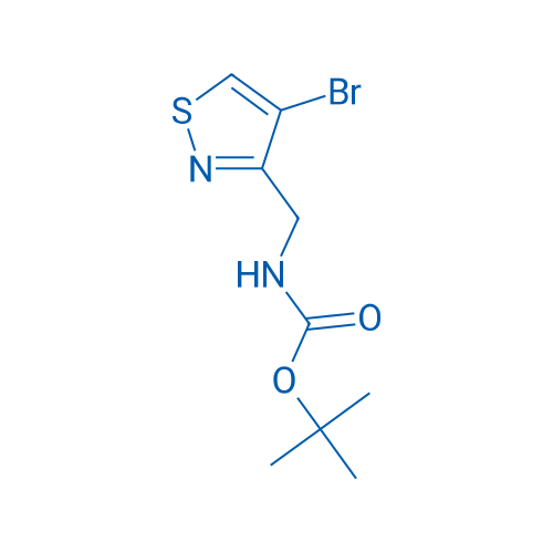 tert-Butyl ((4-bromoisothiazol-3-yl)methyl)carbamate 250mg