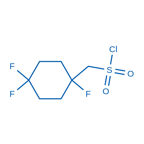 (1,4,4-Trifluorocyclohexyl)methanesulfonyl chloride 250mg