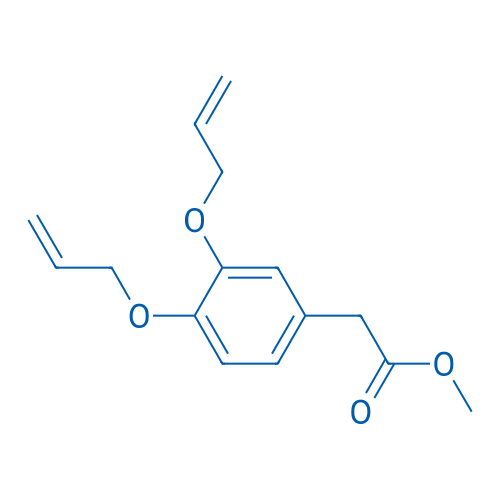 Methyl 2-(3,4-bis(allyloxy)phenyl)acetate 1g
