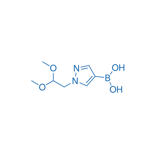 (1-(2,2-Dimethoxyethyl)-1H-pyrazol-4-yl)boronic acid 1g