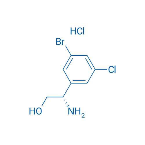 (S)-2-Amino-2-(3-bromo-5-chlorophenyl)ethan-1-ol hydrochloride 1g