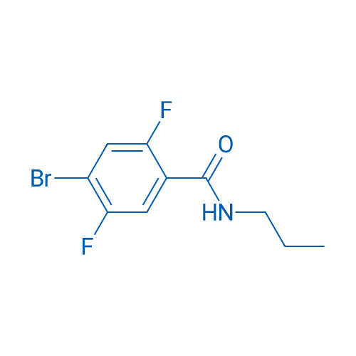 4-Bromo-2,5-difluoro-N-propylbenzamide 250mg