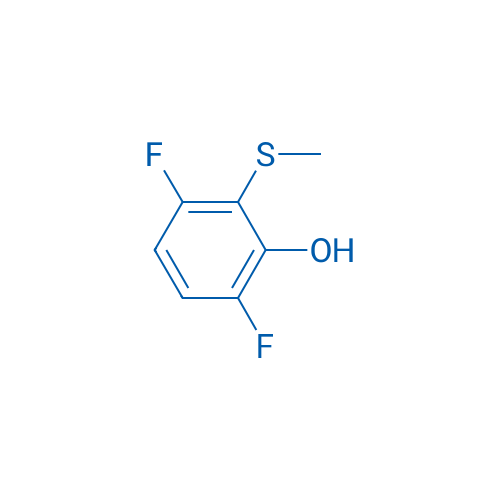 3,6-Difluoro-2-(methylthio)phenol 1g