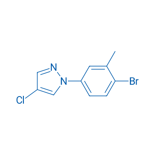 1-(4-Bromo-3-methylphenyl)-4-chloro-1H-pyrazole 5g