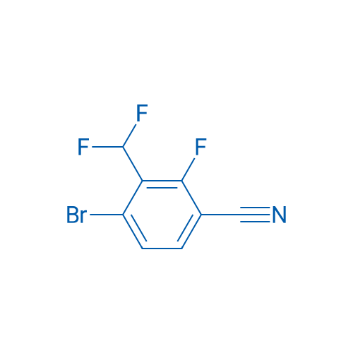 4-Bromo-3-(difluoromethyl)-2-fluorobenzonitrile 1g