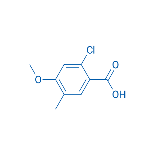 2-Chloro-4-methoxy-5-methylbenzoic acid 100mg