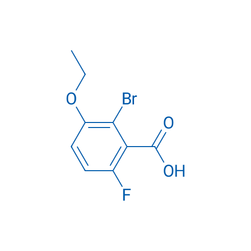 2-Bromo-3-ethoxy-6-fluorobenzoic acid 250mg