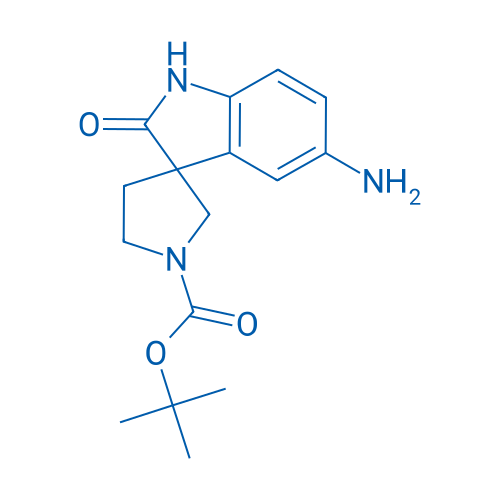 tert-Butyl 5-amino-2-oxospiro[indoline-3,3'-pyrrolidine]-1'-carboxylate 250mg