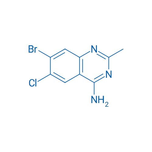 7-Bromo-6-chloro-2-methylquinazolin-4-amine 1g