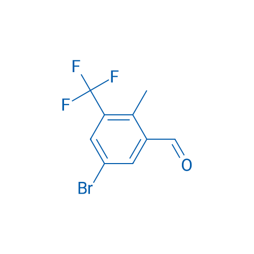 5-Bromo-2-methyl-3-(trifluoromethyl)benzaldehyde 250mg