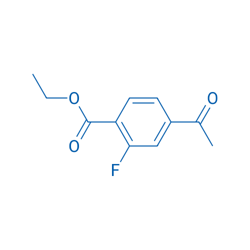 Ethyl 4-acetyl-2-fluorobenzoate 1g