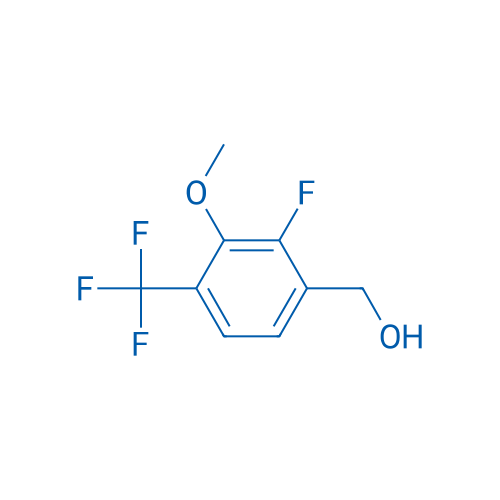 (2-Fluoro-3-methoxy-4-(trifluoromethyl)phenyl)methanol 100mg