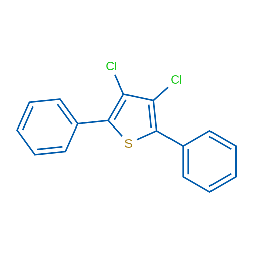 3,4-Dichloro-2,5-diphenylthiophene 1g