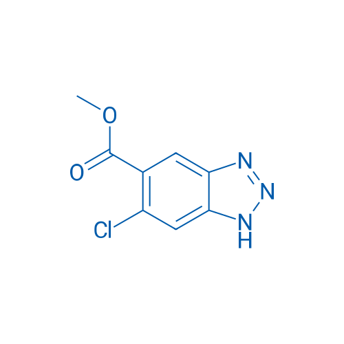 Methyl 6-chloro-1H-benzo[d][1,2,3]triazole-5-carboxylate 250mg