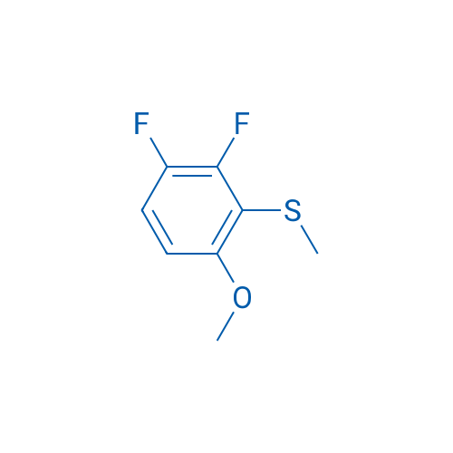 (2,3-Difluoro-6-methoxyphenyl)(methyl)sulfane 100mg